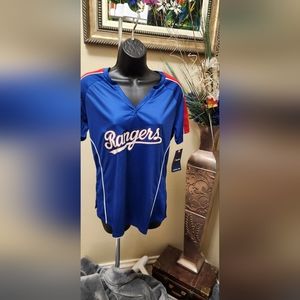 Texas rangers womens top